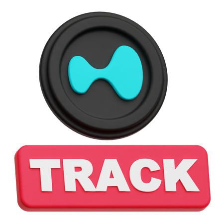 Hyperliquid Track  3D Icon