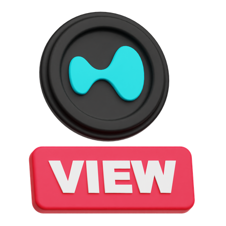 Hyperliquid View  3D Icon