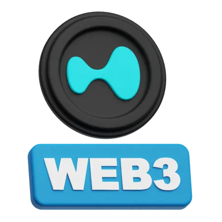 Hyperliquid Web 3  3D Icon