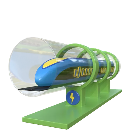 Hyperloop  3D Icon