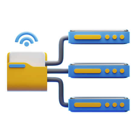 Hypervisor  3D Icon