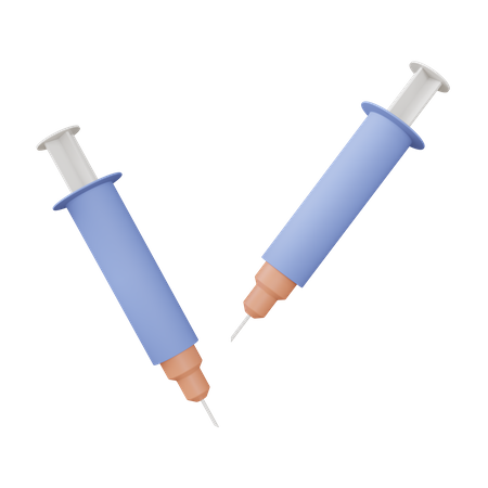 Hypodermic Syringe  3D Icon