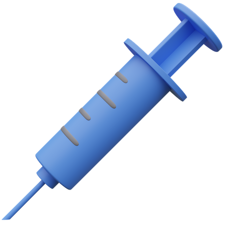 Hypodermic syringe  3D Icon