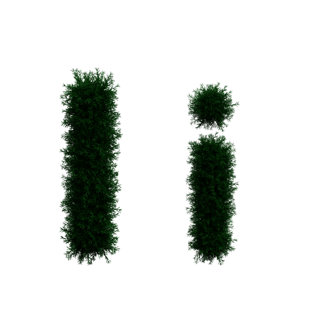 I  3D Icon