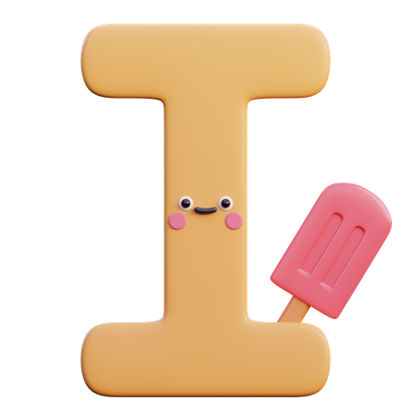 I  3D Icon