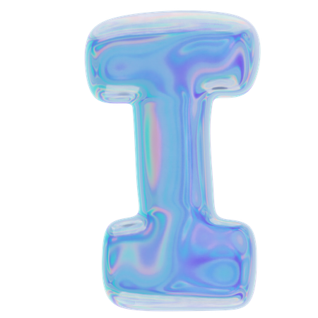 I Abstract Shape  3D Icon