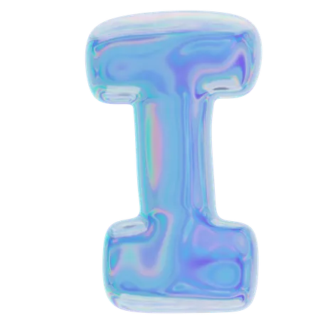 I Abstract Shape  3D Icon