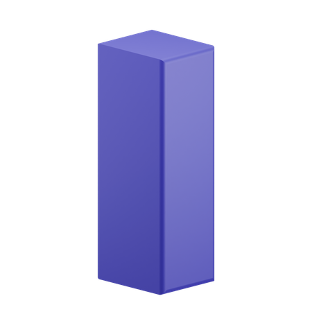 I Alphabet  3D Icon