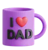 I Love Dad Cup