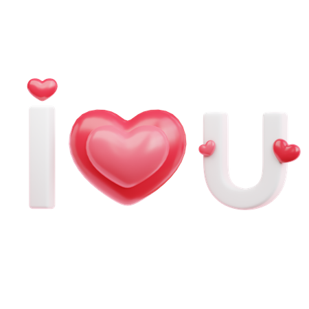 Free Vector | I love you