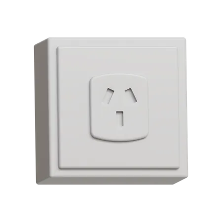 I Type Socket  3D Icon