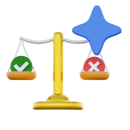 Ética da IA  3D Icon