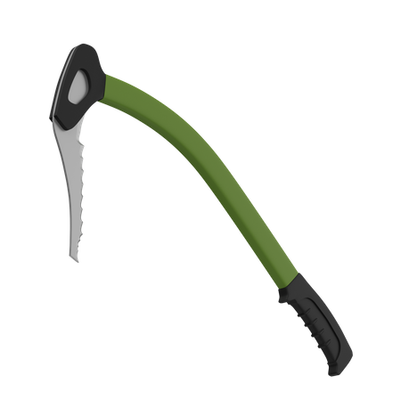 Ice axe  3D Illustration