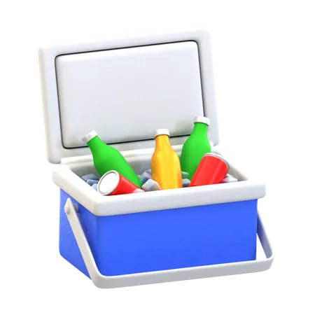 Ice Box  3D Icon