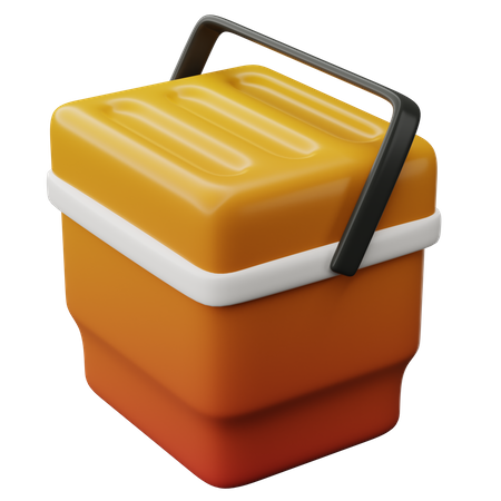 Ice Box  3D Icon