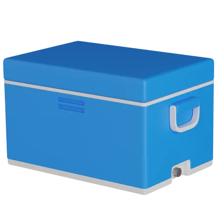 Ice Box  3D Icon