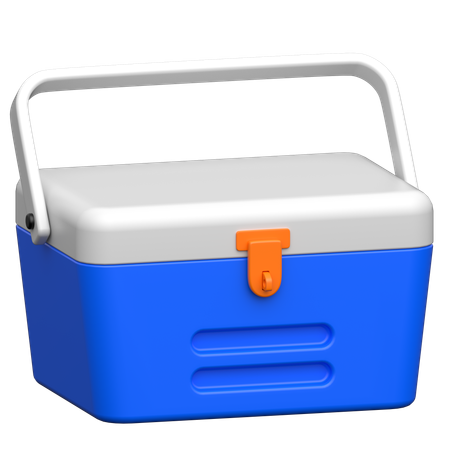 Ice Box  3D Icon