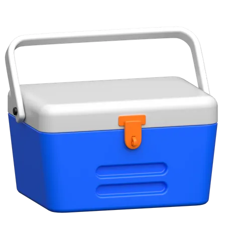 Ice Box  3D Icon