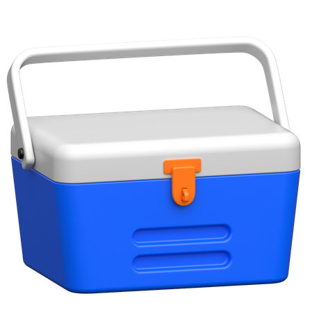 Ice Box  3D Icon