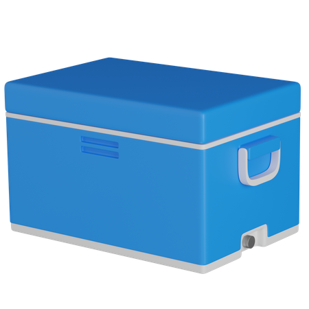 Ice Box  3D Icon