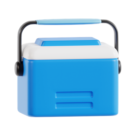 Ice Box  3D Icon