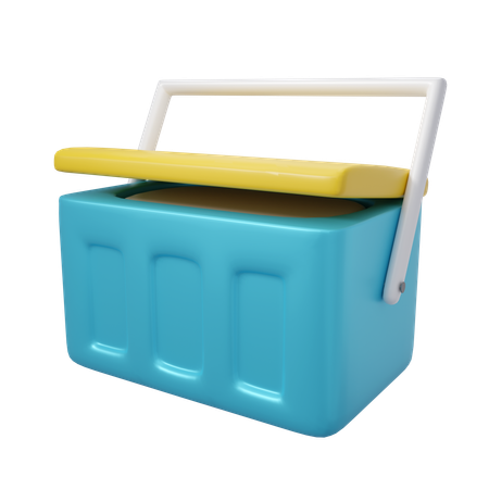 Ice Box  3D Icon