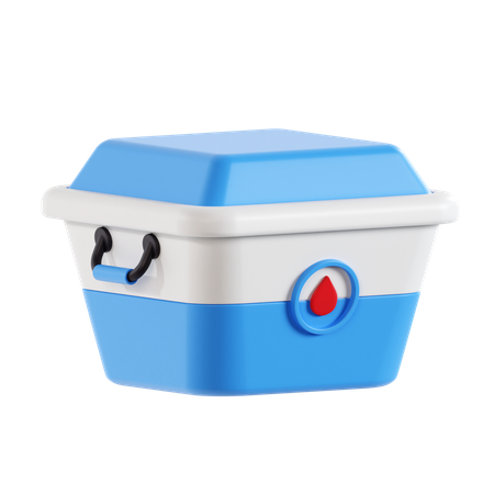 Ice Box  3D Icon