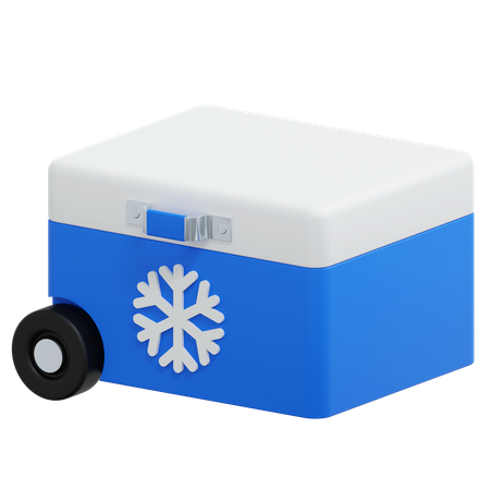 Ice Chest Cooler  3D Icon