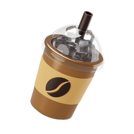 Ice coffee  3D Icon