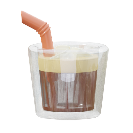 Ice Coffee  3D Icon