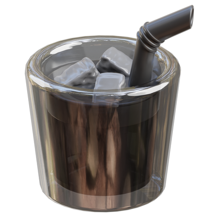 Ice Coffee  3D Icon