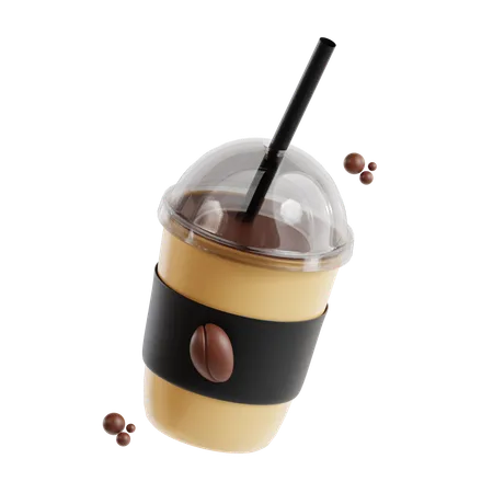 Ice Coffee  3D Icon