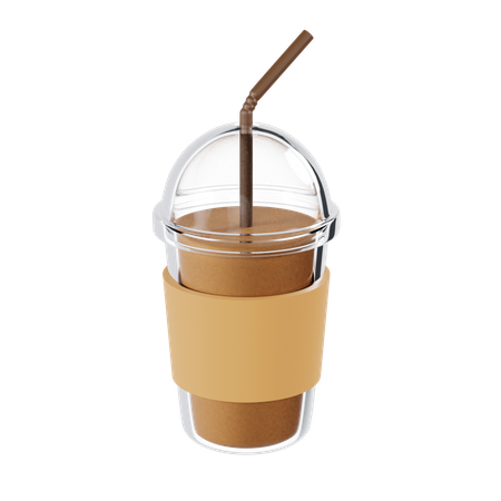 Ice Coffee  3D Icon