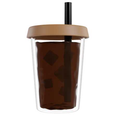 Ice Coffee  3D Icon