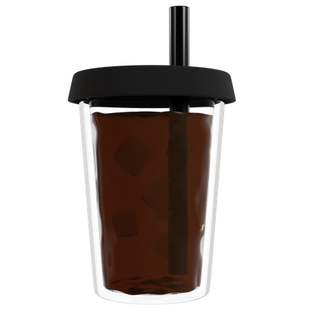 Ice Coffee  3D Icon