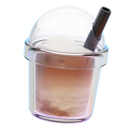ICE COFFEE CUP  3D Icon