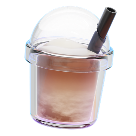 ICE COFFEE CUP  3D Icon