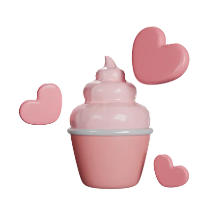 Sweet And Cold Ice Cream For A Date High Resolution 3000 X 3000 Blend File PNG Transparent 3D Icon
