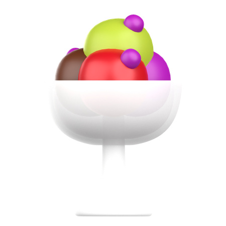 アイスクリーム  3D Icon