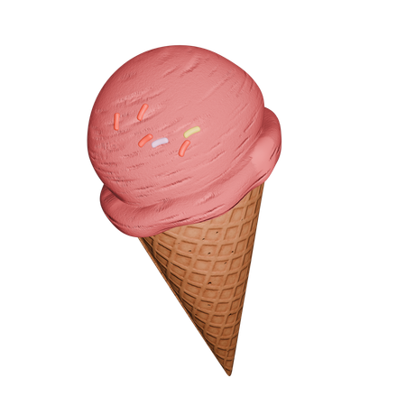 아이스크림  3D Icon