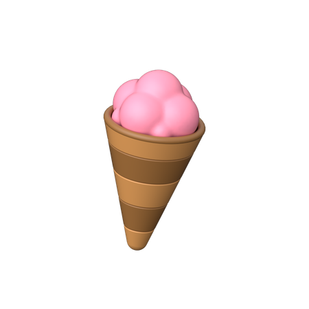 アイスクリーム  3D Icon