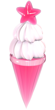 Ice cream  3D Icon