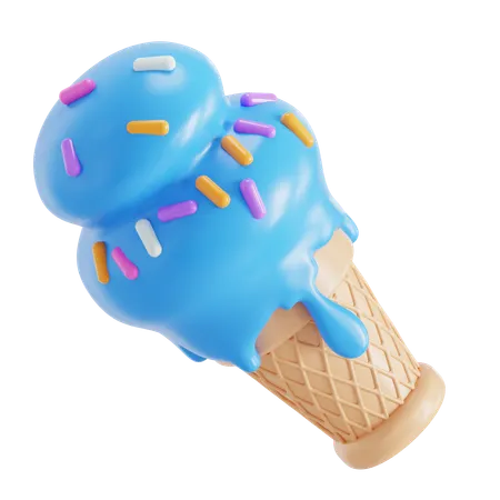 Ice Cream  3D Icon
