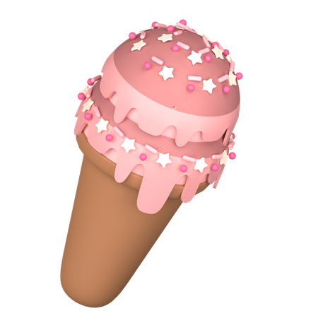 Ice Cream  3D Icon