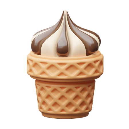 Ice Cream  3D Icon