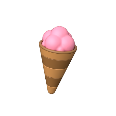 Ice Cream  3D Icon