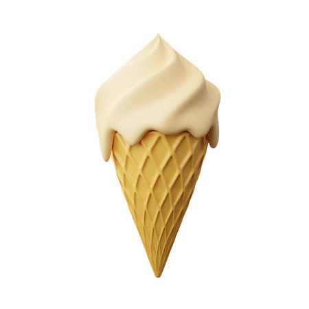 Ice cream  3D Icon