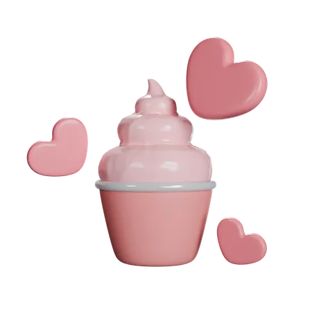 Ice Cream  3D Icon