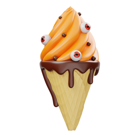 Ice Cream  3D Icon