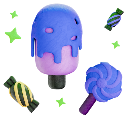 Ice Cream  3D Icon